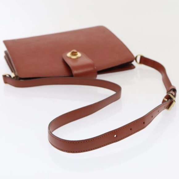 LOUIS VUITTON Epi Capuchin Shoulder Bag Brown M52343 LV Auth 92756 - Picture 8 of 16